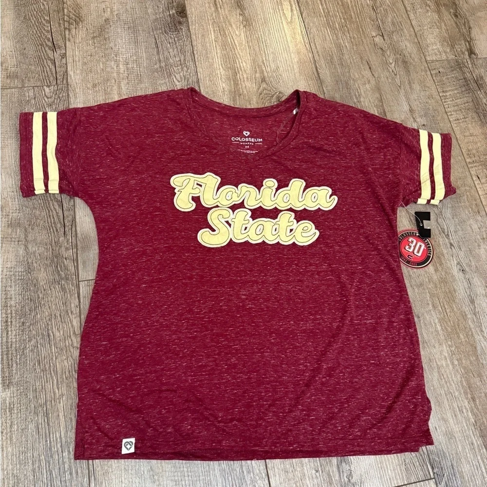 Colosseum Maroon Florida State Tee - Picture 1 of 4